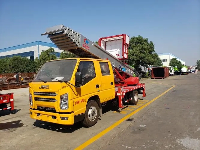 莆田荔城附近云梯车出租 砂石搬运